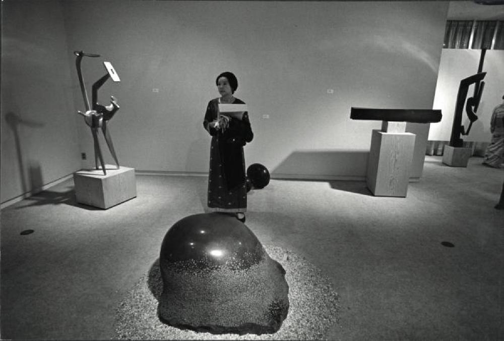 Installation view of "Isamu Noguchi," Minami Gallery, May 14, 1973 - June 9, 1973.