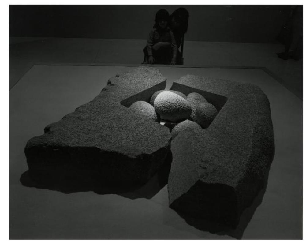Installation view of "Noguchi's Imaginary Landscapes," Walker Art Center, April 23, 1978 - June 18, 1978.
