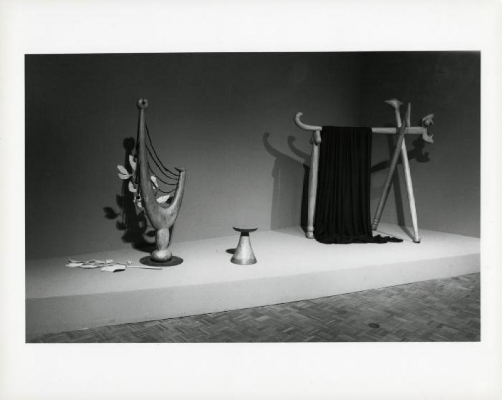 Installation view of "Noguchi's Imaginary Landscapes," Detroit Institute of Fine Arts, April 10 – June 10 1979 (travel from Walker Art Center).