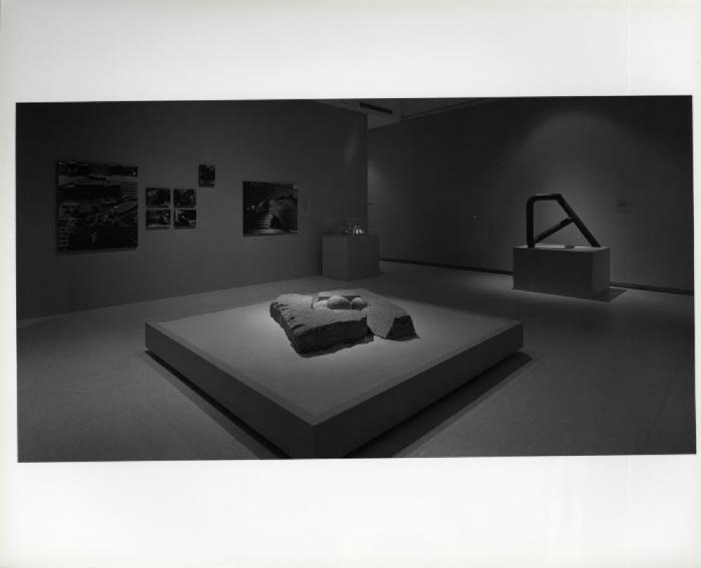 Installation view of "Noguchi's Imaginary Landscapes," Walker Art Center, April 23, 1978 - June 18, 1978.
