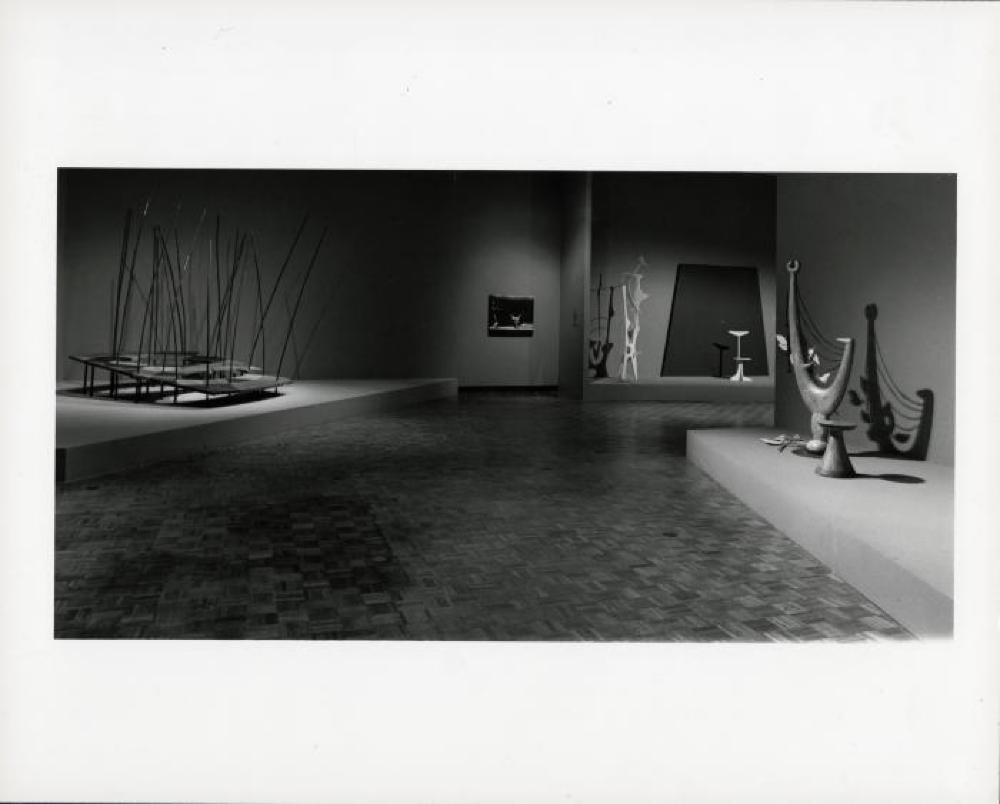 Installation view of "Noguchi's Imaginary Landscapes," Detroit Institute of Fine Arts, April 10 – June 10 1979 (travel from Walker Art Center).