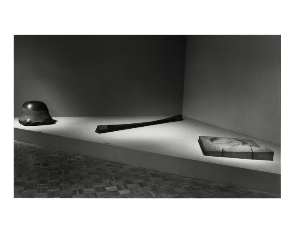 Installation view of "Noguchi's Imaginary Landscapes," Detroit Institute of Fine Arts, April 10 – June 10 1979 (travel from Walker Art Center).