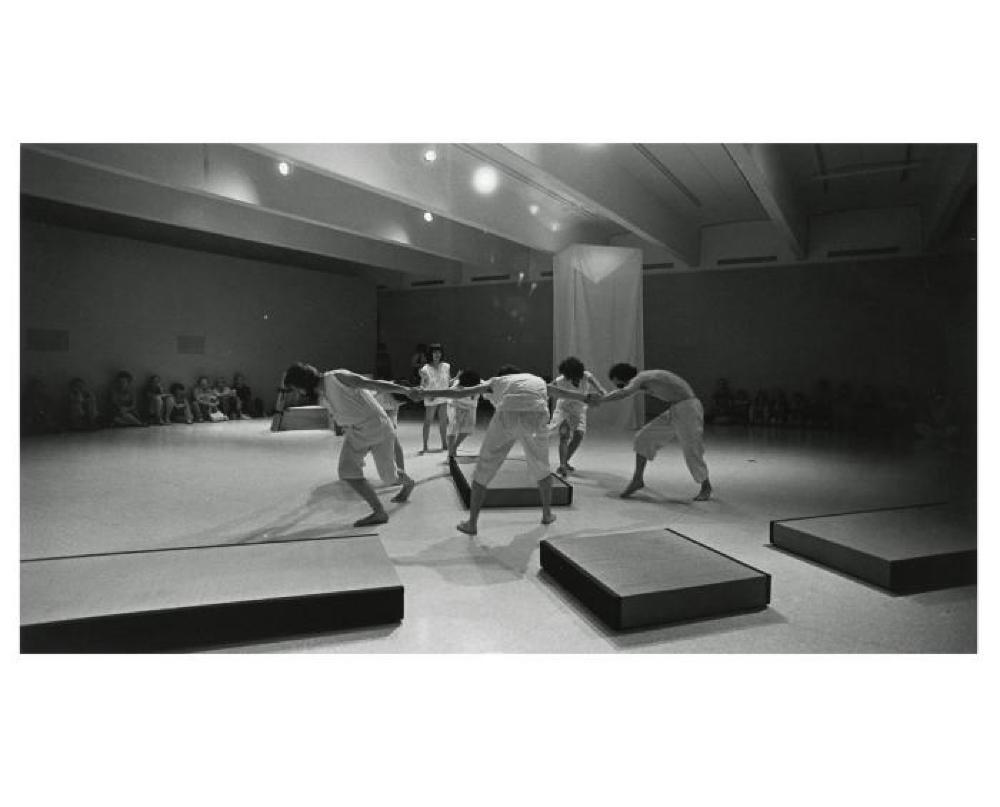 Installation view of "Noguchi's Imaginary Landscapes," Walker Art Center, April 23, 1978 - June 18, 1978.