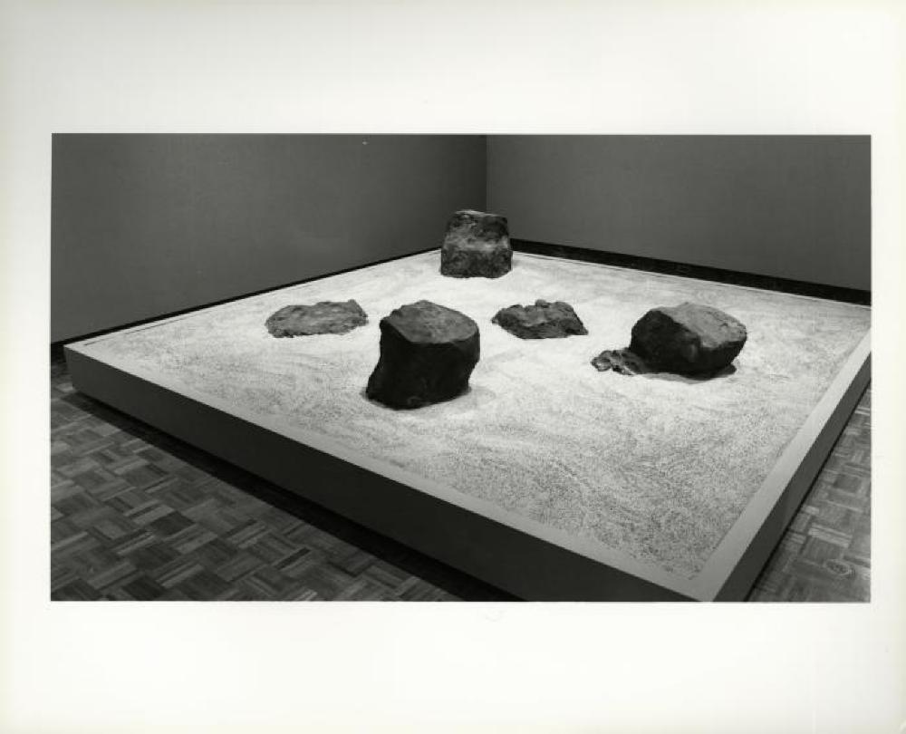 Installation view of "Noguchi's Imaginary Landscapes," Detroit Institute of Fine Arts, April 10 – June 10 1979 (travel from Walker Art Center).
