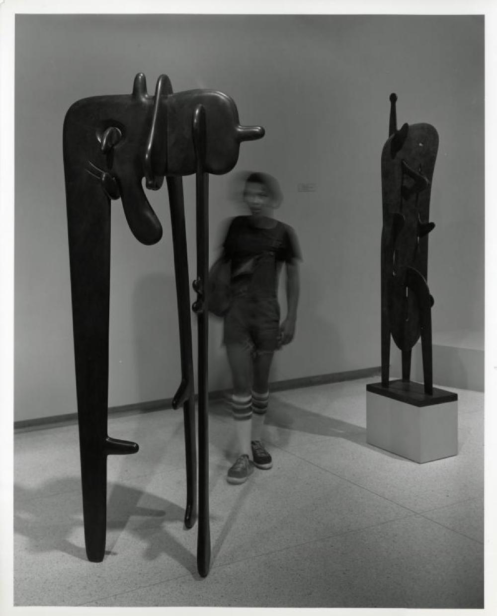 Installation view of "Noguchi's Imaginary Landscapes," Walker Art Center, April 23, 1978 - June 18, 1978.
