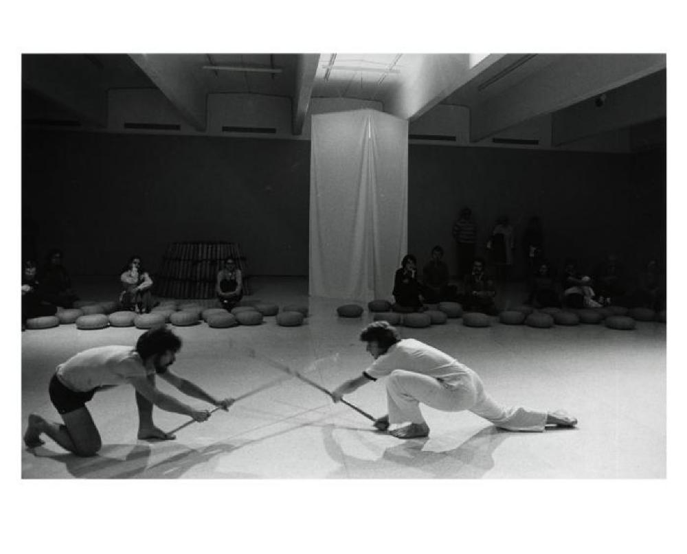 Installation view of "Noguchi's Imaginary Landscapes," Walker Art Center, April 23, 1978 - June 18, 1978.
