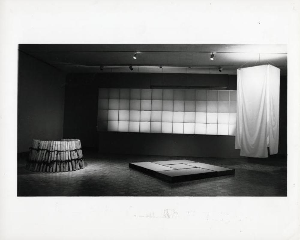 Installation view of "Noguchi's Imaginary Landscapes," Detroit Institute of Fine Arts, April 10 – June 10 1979 (travel from Walker Art Center).