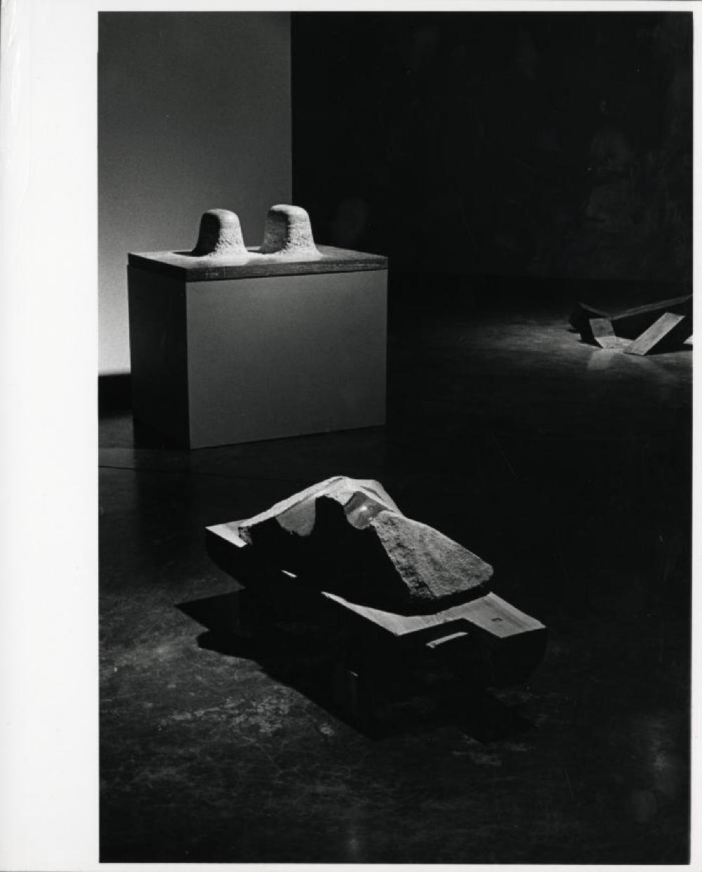 Installation view of "Noguchi's Imaginary Landscapes," organized by the Walker Art Center, Minneapolis
