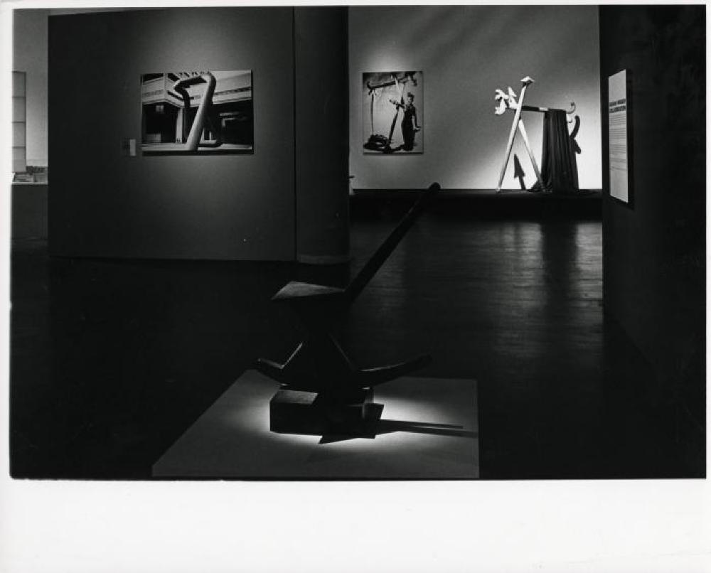 Installation view of "Isamu Noguchi: The Sculpture of Spaces," Whitney Museum of American Art, February 5, 1980 - April 6, 1980.
