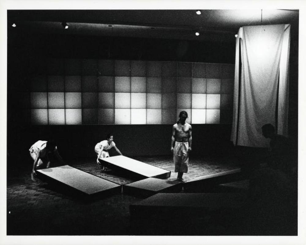 Performance as part of "Noguchi's Imaginary Landscapes," Detroit Institute of Fine Arts, April 10 – June 10 1979 (travel from Walker Art Center).