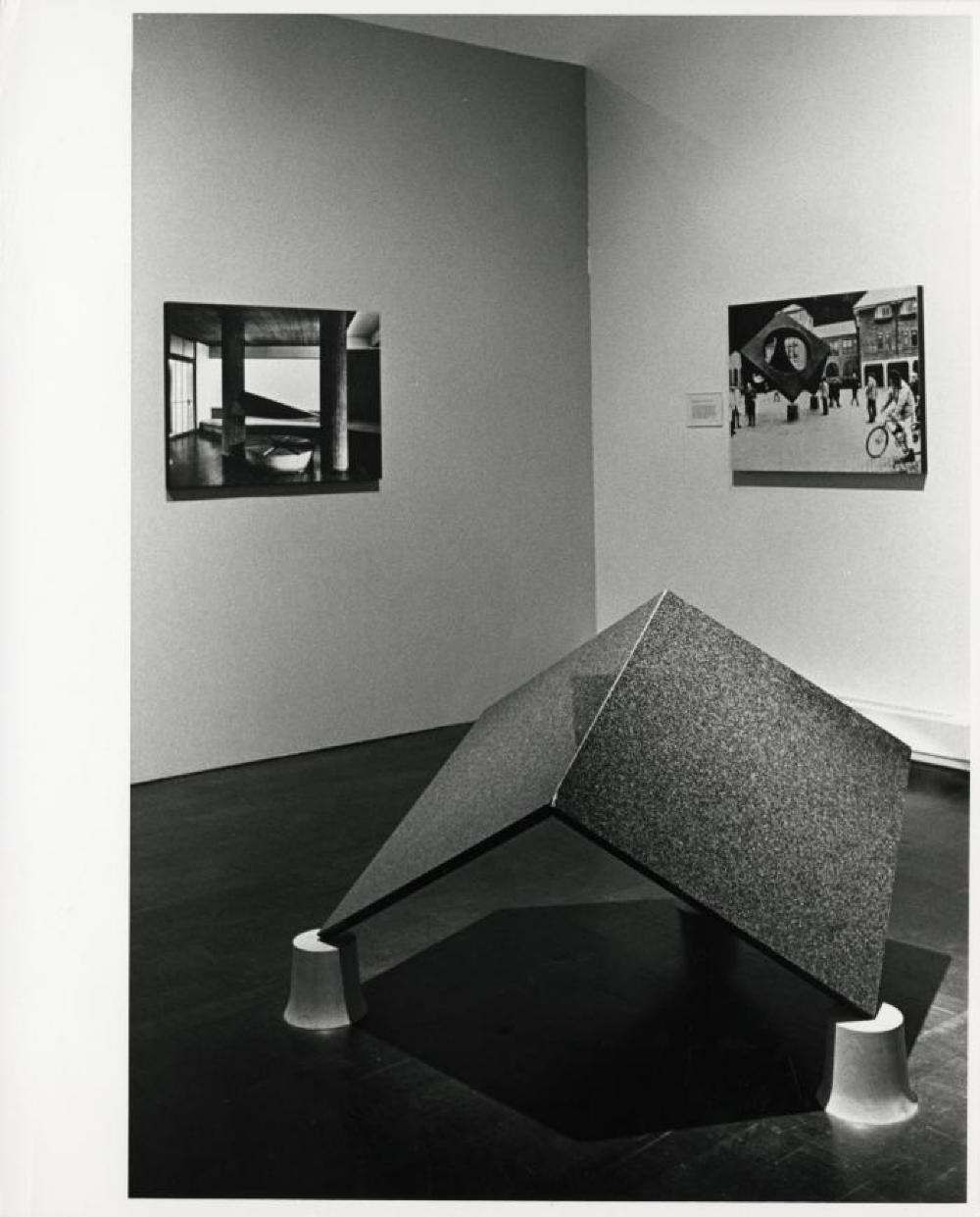 Installation view of "Isamu Noguchi: The Sculpture of Spaces," Whitney Museum of American Art, February 5, 1980 - April 6, 1980.
