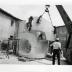 Installation process for Isamu Noguchi:  What is Sculpture?, 1986 Venice Biennale, June 29, 1986 - September 28, 1986.