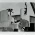 Installation process for Isamu Noguchi:  What is Sculpture?, 1986 Venice Biennale, June 29, 1986 - September 28, 1986.