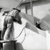 Installation process for Isamu Noguchi:  What is Sculpture?, 1986 Venice Biennale, June 29, 1986 - September 28, 1986.