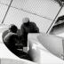 Installation process for Isamu Noguchi:  What is Sculpture?, 1986 Venice Biennale, June 29, 1986 - September 28, 1986.