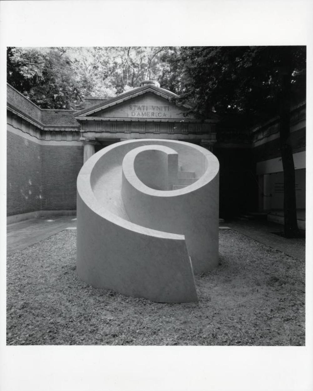 Installation view of "Isamu Noguchi:  What is Sculpture?," 1986 Venice Biennale, June 29, 1986 - September 28, 1986
