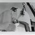 Installation process for Isamu Noguchi:  What is Sculpture?, 1986 Venice Biennale, June 29, 1986 - September 28, 1986.