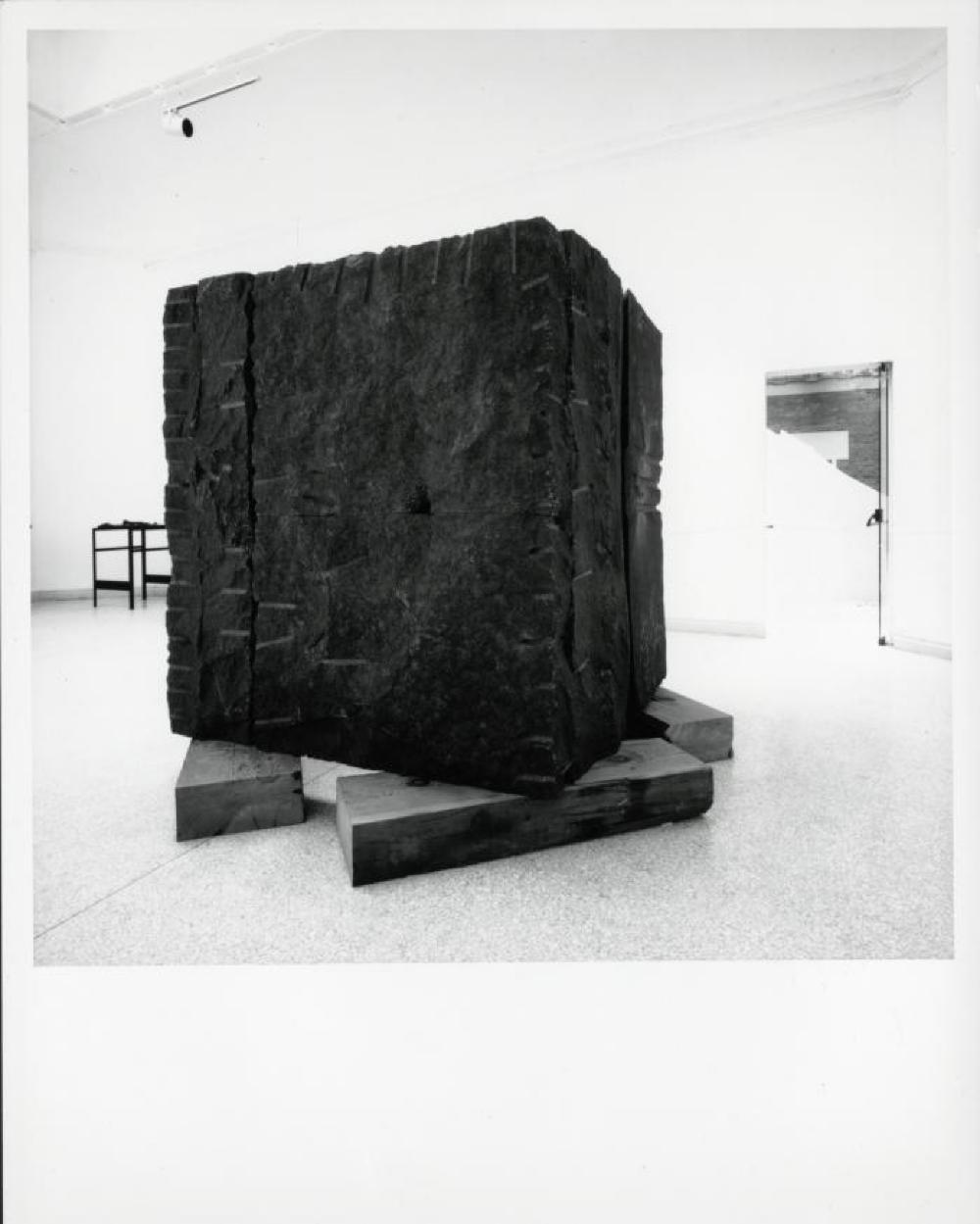 Installation view of "Isamu Noguchi:  What is Sculpture?," 1986 Venice Biennale, June 29, 1986 - September 28, 1986.