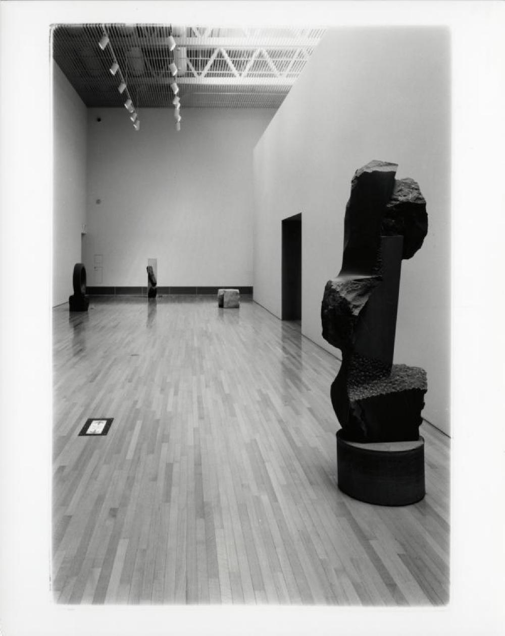 Installation view of "Dear Heartfelt Friend, Isamu Noguchi," Marugame G. Inokuma Museum of Contemporary Art, November 23, 1992 - March 14,1993.