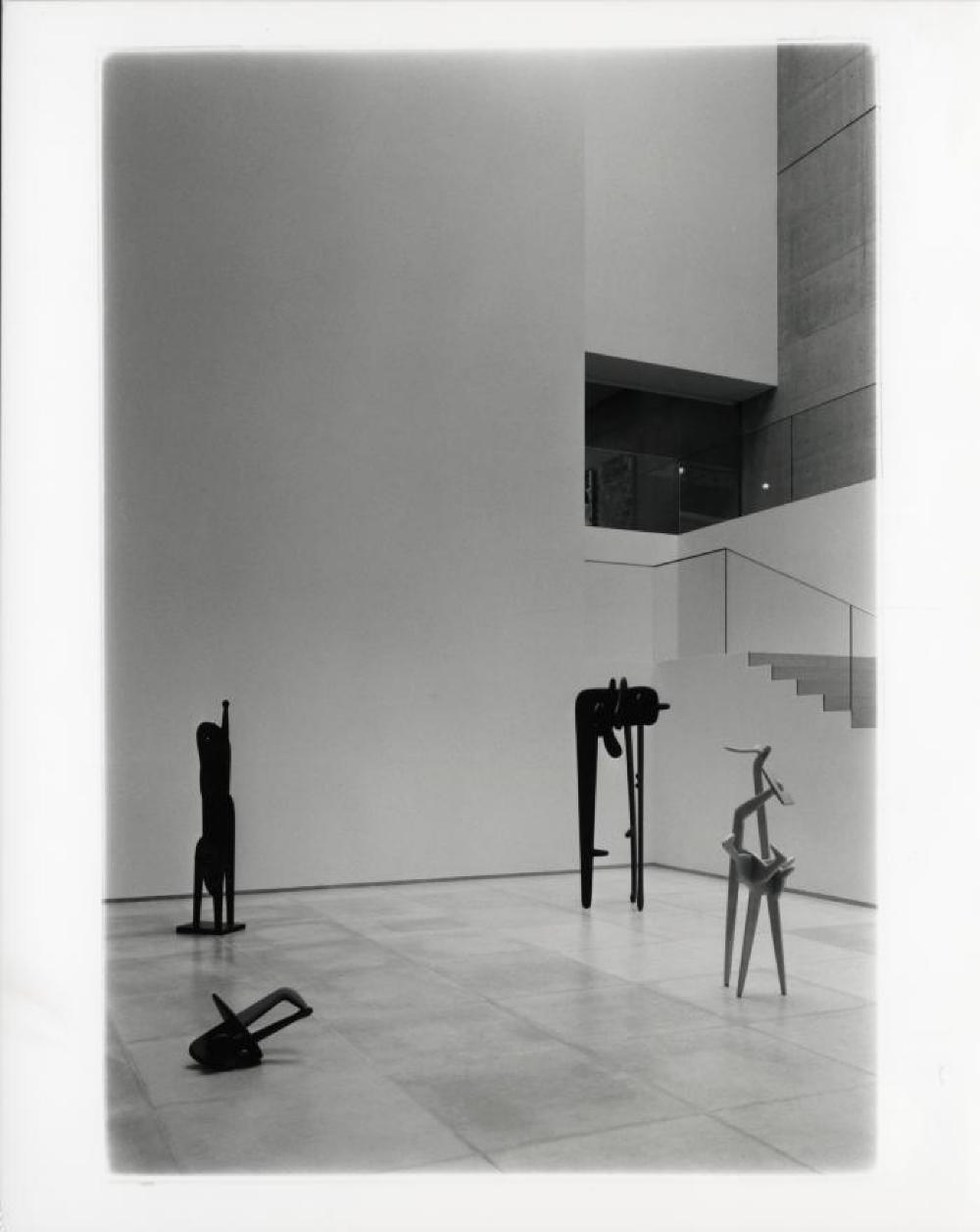Installation view of "Dear Heartfelt Friend, Isamu Noguchi," Marugame G. Inokuma Museum of Contemporary Art, November 23, 1992 - March 14,1993.