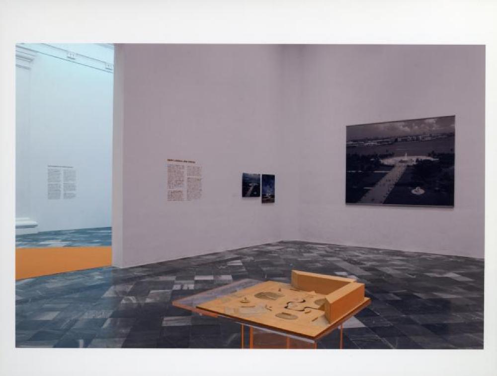 Installation view of "Isamu Noguchi: A Study in Space," Italdesign, Giugiaro Museum, May 8, 2001 - January 2002.