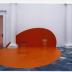 Installation view of Isamu Noguchi: A Study in Space, Italdesign, Giugiaro Museum, May 8, 2001 - January 2002.