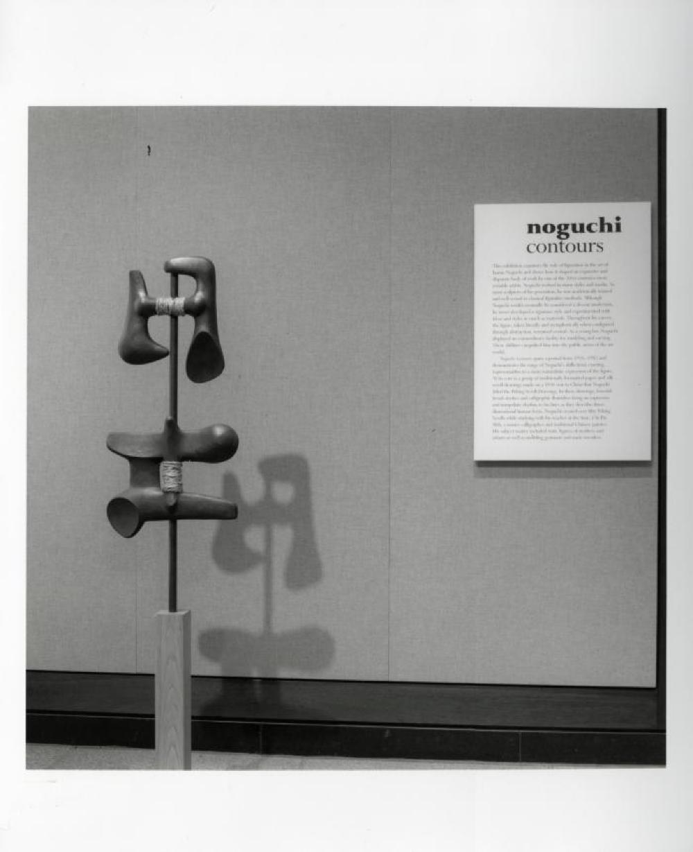 Installation view of "Noguchi: Contours," Paine Webber Art Gallery, April 10, 2003 - June 20, 2003.