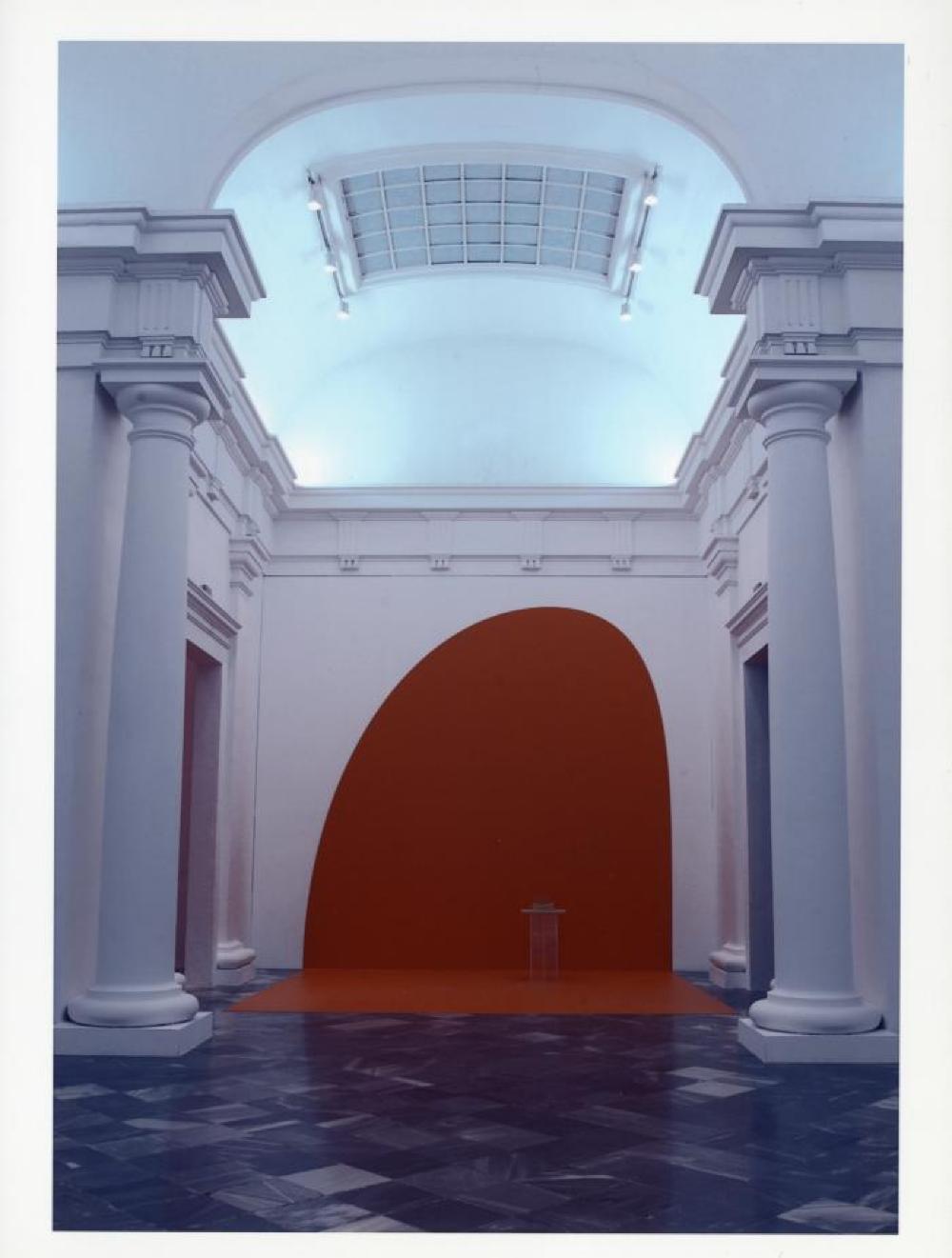 Installation view of "Isamu Noguchi: A Study in Space," Italdesign, Giugiaro Museum, May 8, 2001 - January 2002.