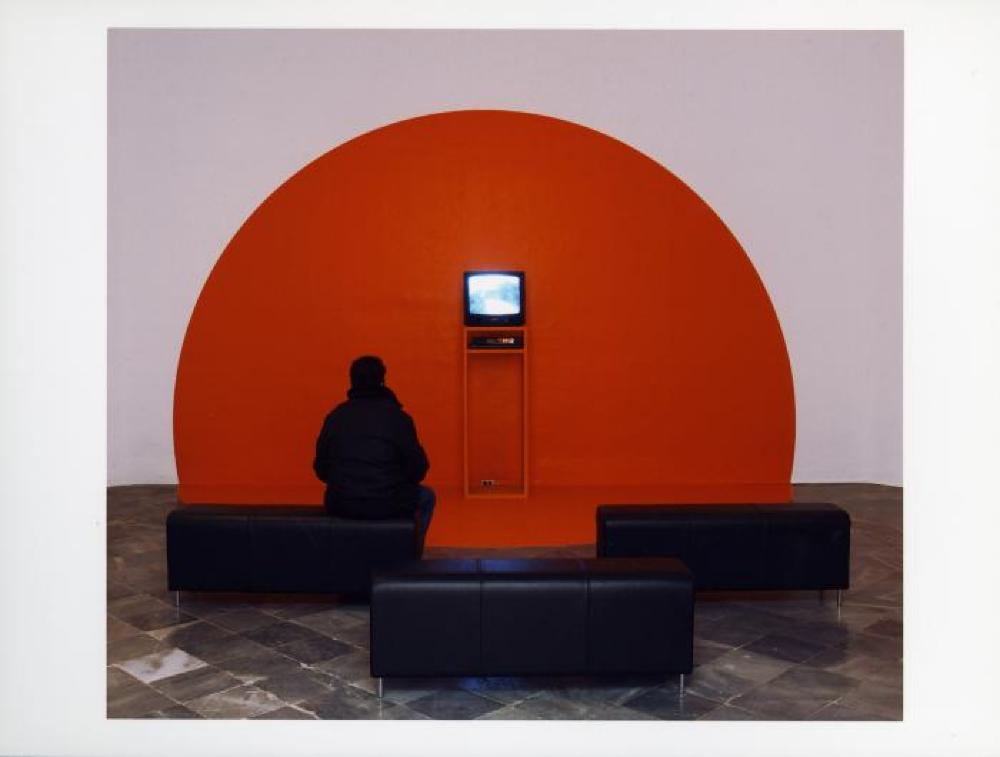 Installation view of "Isamu Noguchi: A Study in Space," Italdesign, Giugiaro Museum, May 8, 2001 - January 2002.