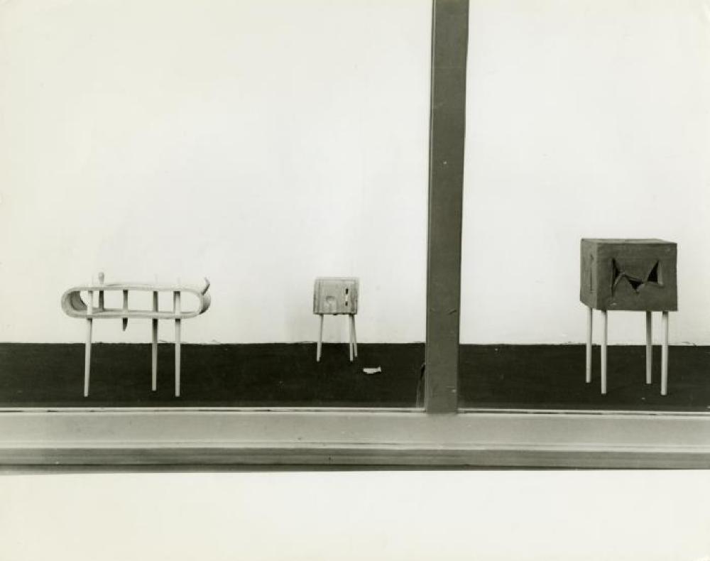 Installation view of "Isamu Noguchi Exhibition" Museum of Modern Art, Kamakura