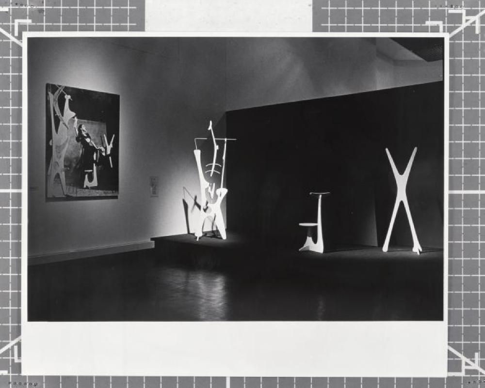 Installation view of "Noguchi's Imaginary Landscapes," organized by Walker Art Center, Minneapolis