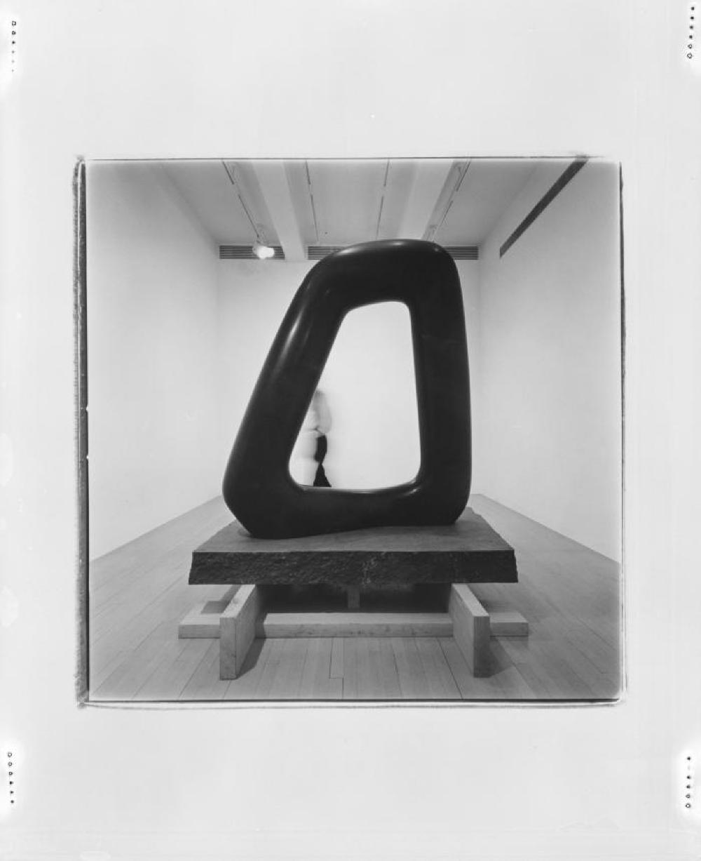 Installation view of "Noguchi, Seven Stones," Pace Gallery