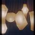 Installation view of Akari: Lamps by Isamu Noguchi, Chuo Koron Gallery, Japan