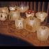 Installation view of Akari: Lamps by Isamu Noguchi, Chuo Koron Gallery, Japan