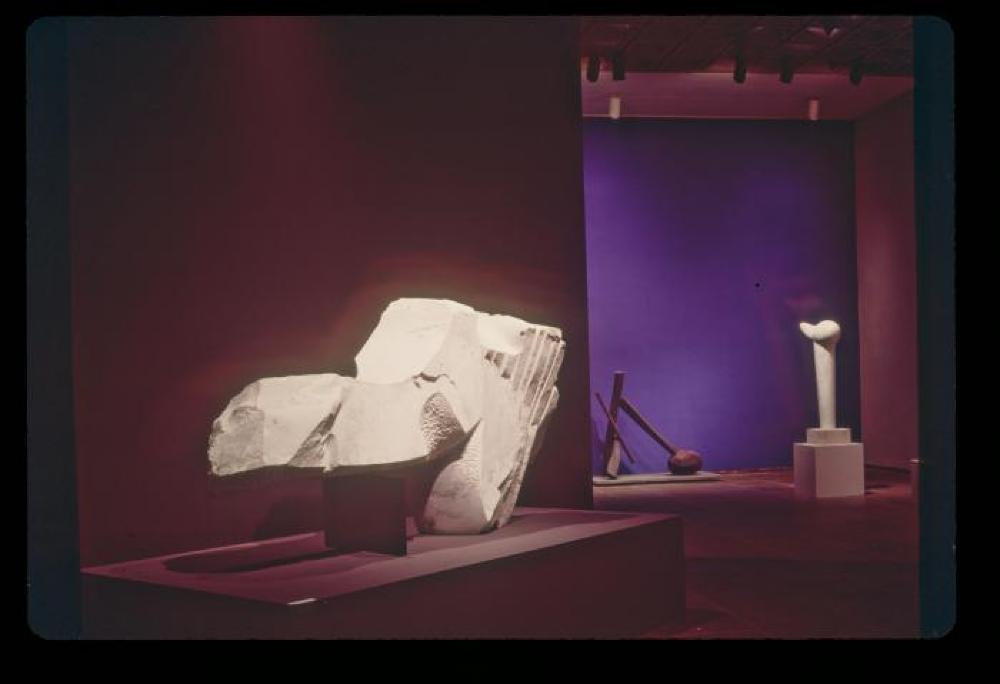 Installation view of "Isamu Noguchi," at the Whitney Museum of American Art, April 17 – June 16, 1968