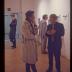 Noguchi with David Hare, opening for Isamu Noguchi, Cordier & Ekstrom Gallery