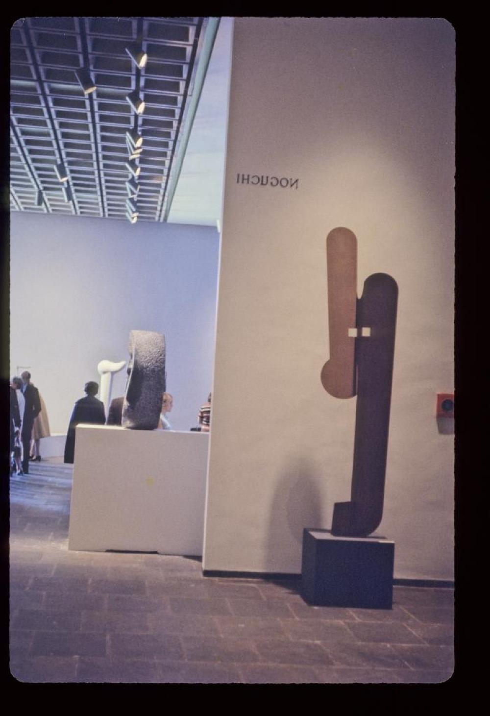 Installation view of "Isamu Noguchi," at the Whitney Museum of American Art, April 17 – June 16, 1968