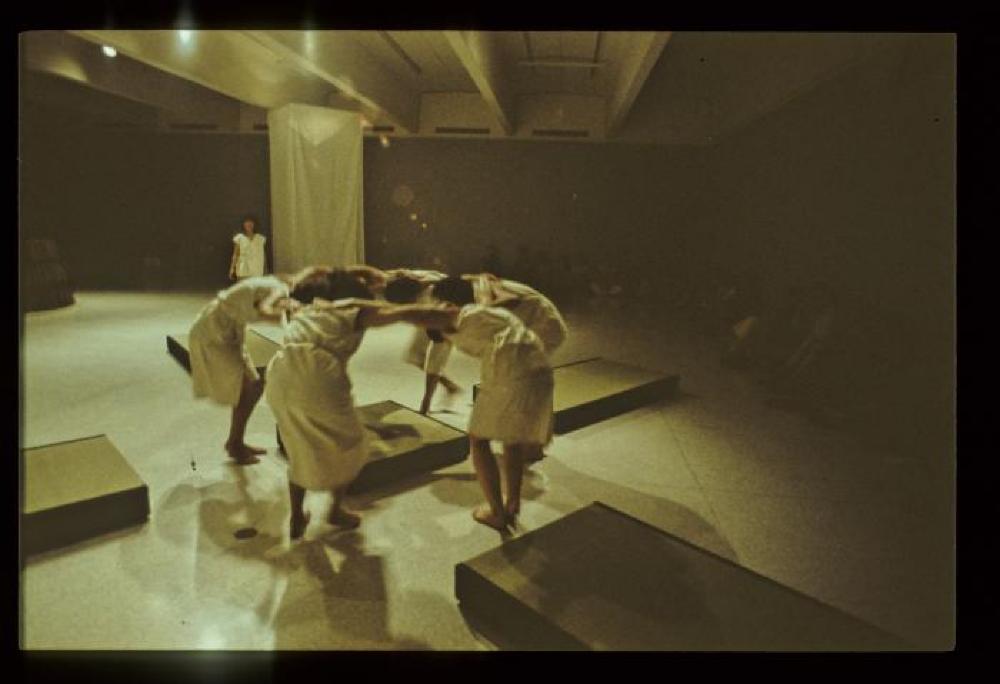 Dance performance as part of "Noguchi's Imaginary Landscapes," Walker Art Center, Minneapolis