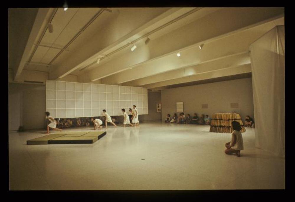 Dance performance as part of "Noguchi's Imaginary Landscapes," Walker Art Center, Minneapolis