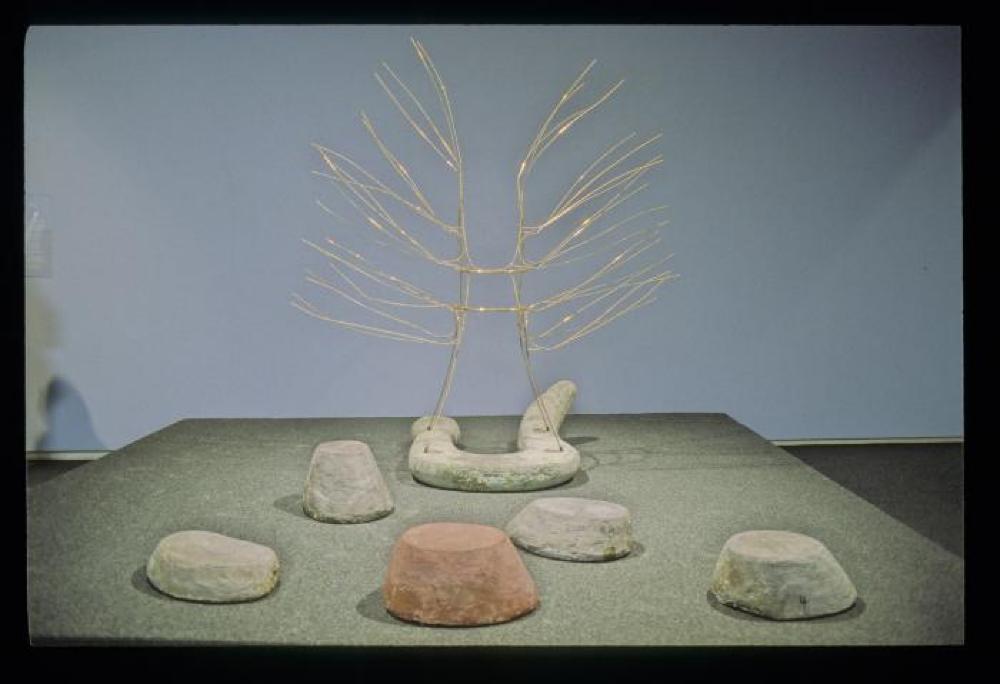 Installation view of "Noguchi's Imaginary Landscapes," Walker Art Center, Minneapolis