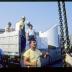 Installation process for Isamu Noguchi: What is Sculpture, 1986 Venice Biennale