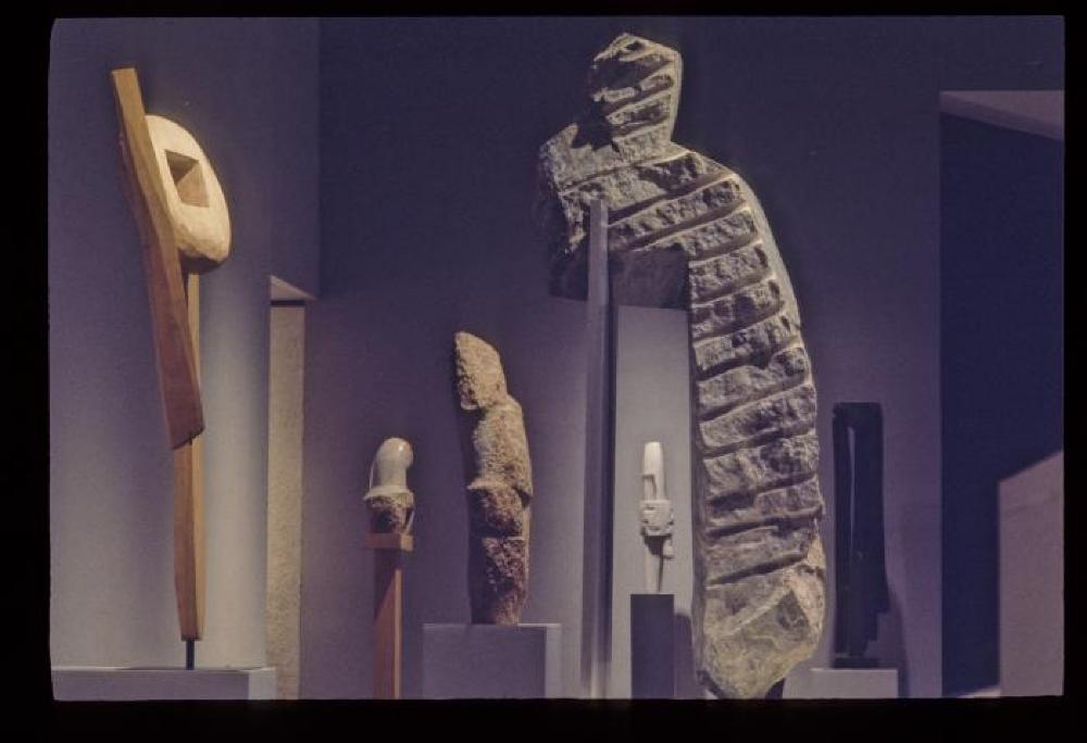 Installation view of "Isamu Noguchi," at the Whitney Museum of American Art, April 17 – June 16, 1968