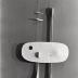Installation view of Isamu Noguchi, Mitsukoshi Department Store exhibition (Nihombashi Head Store); Kakemono