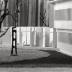 Installation view of Isamu Noguchi, Mitsukoshi Department Store exhibition (Nihombashi Head Store); Model for Faculty Room and Garden, Shin Banraisha, Keio University