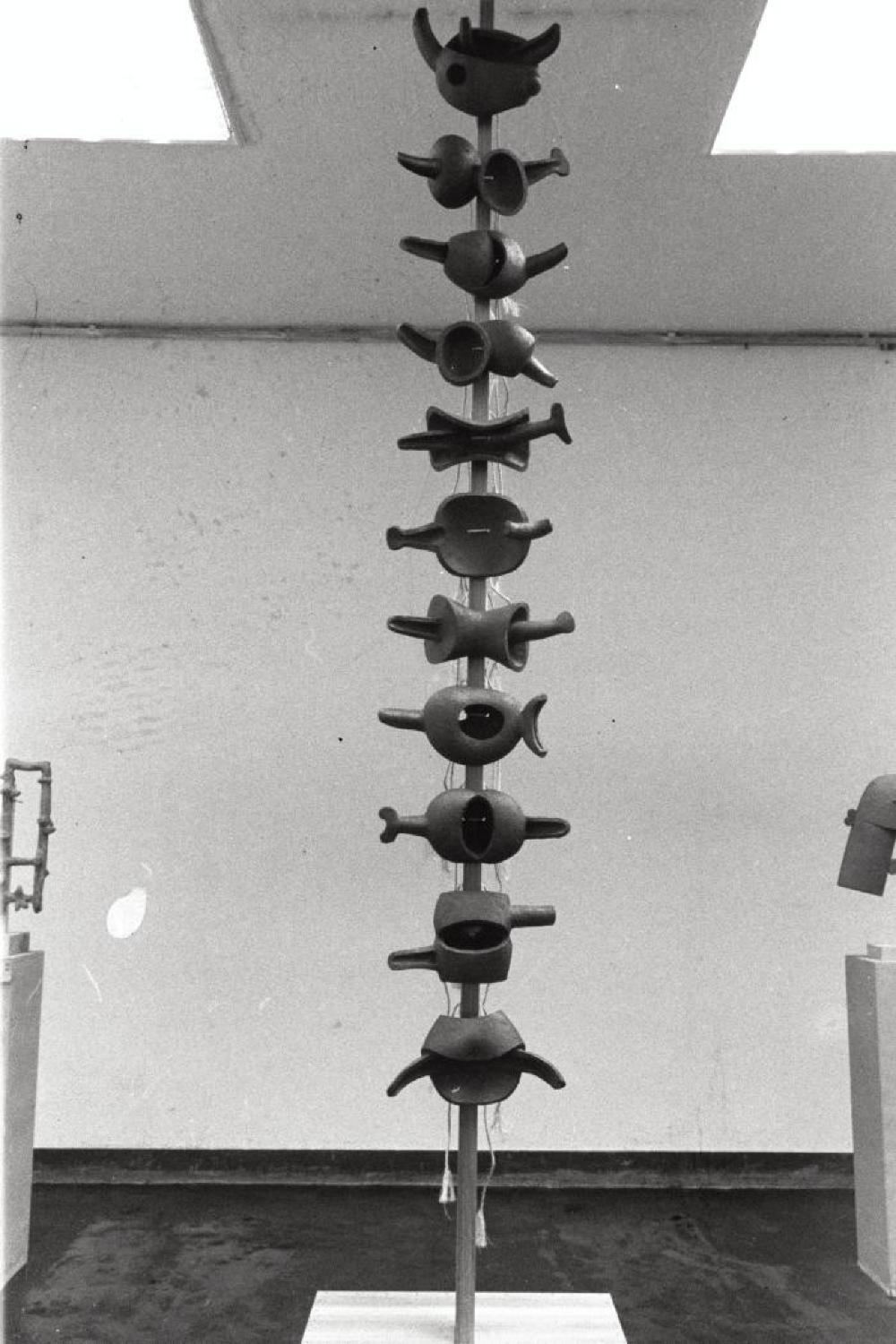 Installation view of "Isamu Noguchi Exhibition," Museum of Modern Art, Kamakura 