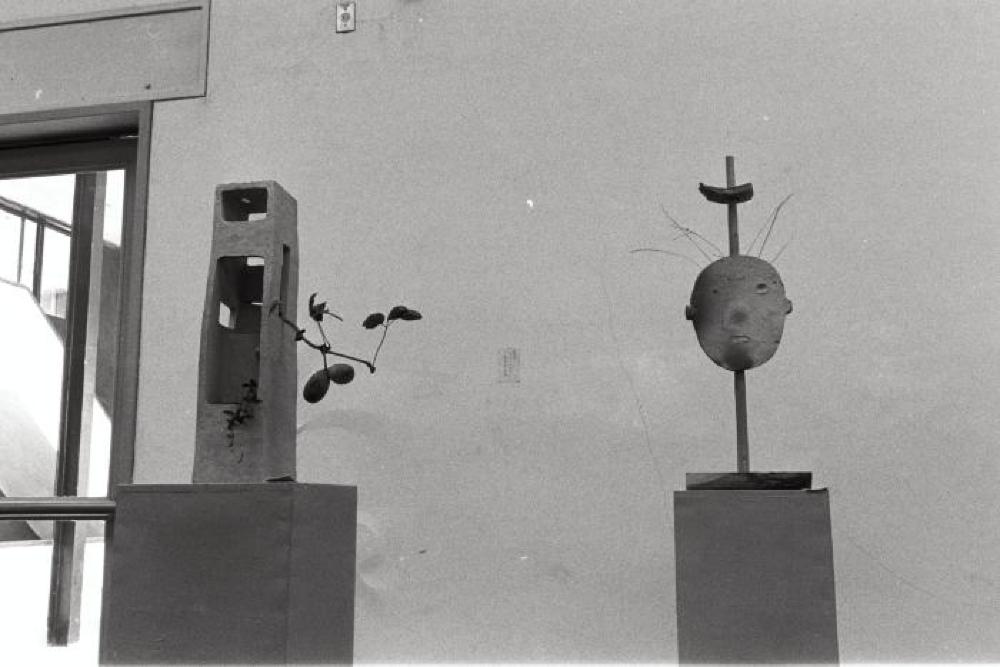 Installation view of "Isamu Noguchi Exhibition," Museum of Modern Art, Kamakura