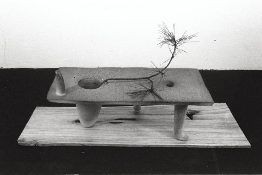 Installation view of "Isamu Noguchi Exhibition," Museum of Modern Art, Kamakura