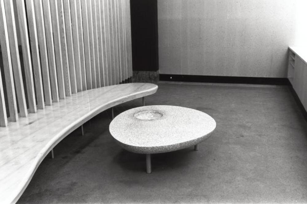 "Isamu Noguchi Exhibition" without Akari installation, Chuo Koron Gallery 