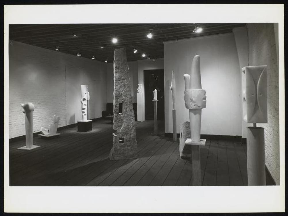 Installation view of "Isamu Noguchi," Stable Gallery