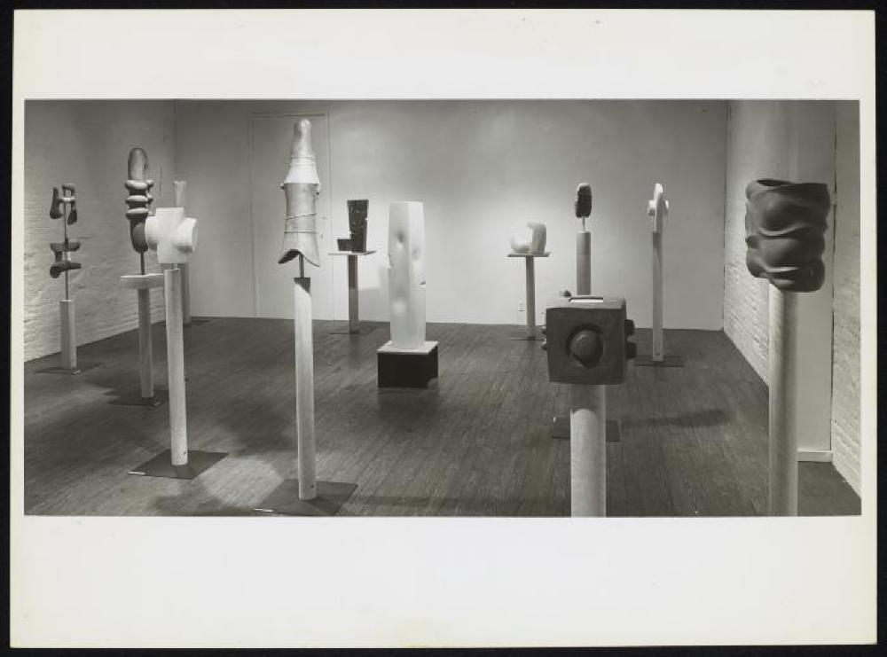 Installation view of "Isamu Noguchi," Stable Gallery